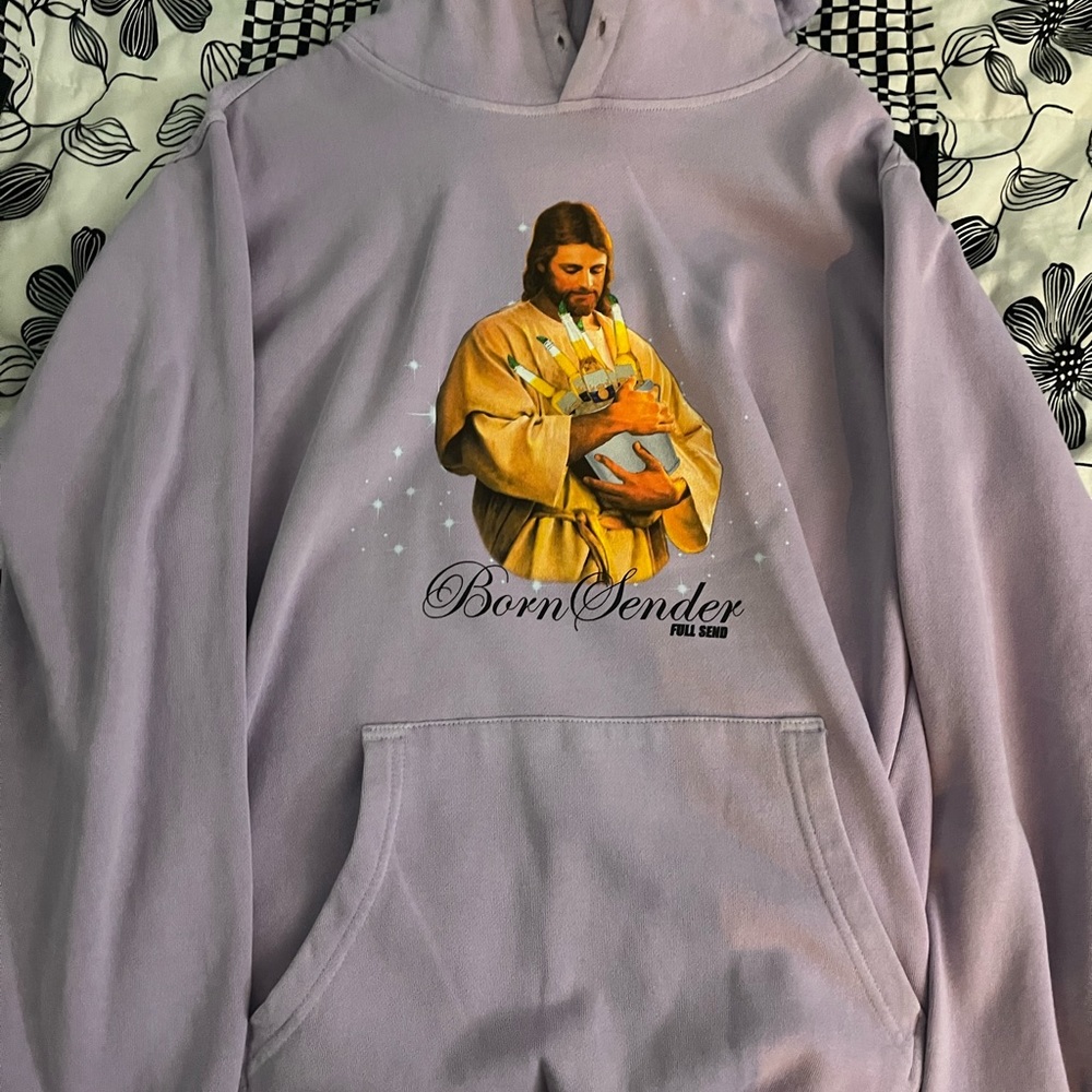 Full Send Born Senders Hoodie (medium)